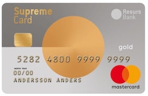 Supreme Card Gold