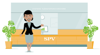 SPV administrerar den statliga tjänstepensionen