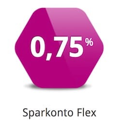 Sparkonto Flex