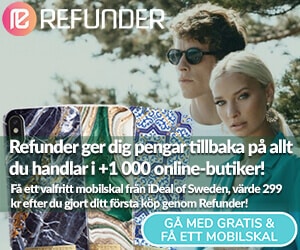 Få pengar tillbaks med Refunder