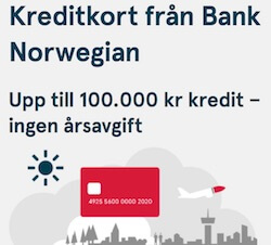 Ansök om Norwegian-kortet