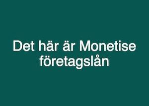 Monetise företagslån