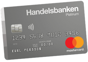 Handelsbankens bankkort och kreditkort