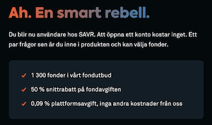 Börja spara och välj fonder