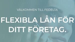 Företagsfinansiering hos Fedelta