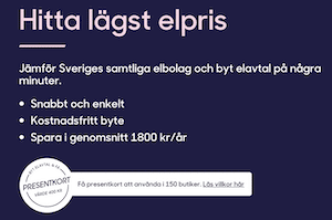 Hitta lägst elpris hos Zmarta